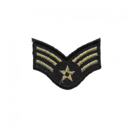 Gradi aeronautica militare USA patch ricamata e termoadesiva - Modidea