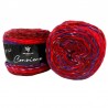 Lana Sfumata CONVIENE filato cake gomitolo 250gr. di Miss Tricot colore 11 Rosso