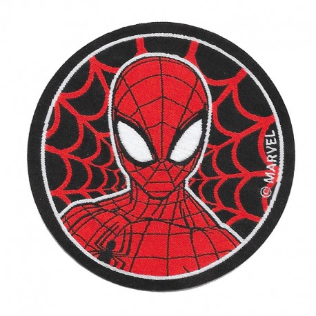 Spider Man logo, uomo ragno toppa termoadesiva