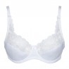 Reggiseno con ferretto in microfibra con inserti in pizzo AURORA - CD055 Cotonella