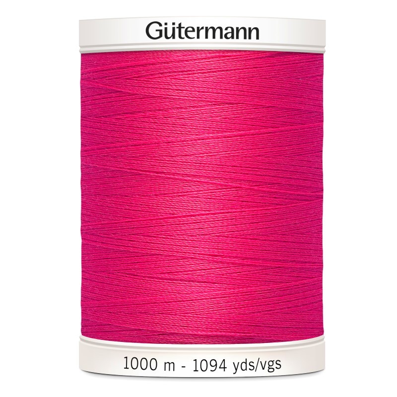 Filo per cucire Gutermann colore 733 Rosa Fuxia spola da 1000m