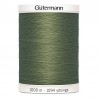 Filo per cucire Gutermann colore 824 Verde Kaki spola da 1000m