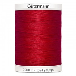 Filo per cucire Gutermann colore 156 Rosso spola da 1000m