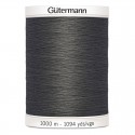 Filo per cucire Gutermann colore 702 Grigio Fumo spola da 1000m
