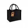 Borsa in Juta Nera da personalizzare e decorare - W412 Westford Mill