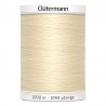 Filo per cucire Gutermann colore 414 Beige Crema spola da 1000m