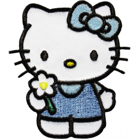 Hello Kitty applicazione ricamata termoadesiva - Sanrio